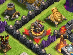 Clash of Clans - Mortar, X-bow, Canon and Inferno Tower