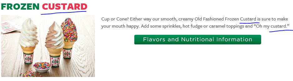 Rita's Frozen Custard CAP