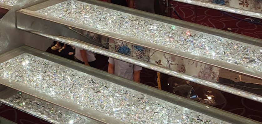 Swarovski steps